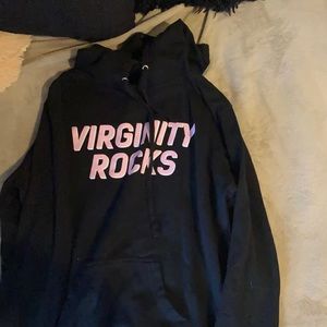 virginity rocks hoodie